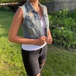 Jean Jacket Vest